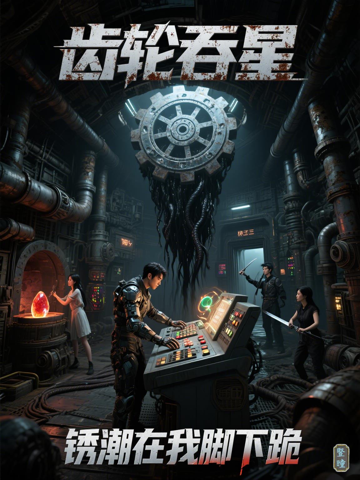 齿轮吞星,锈潮在我脚下跪